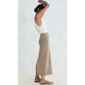 Jenni Kayne Ludlow Knit Cashmere Blend Skirt